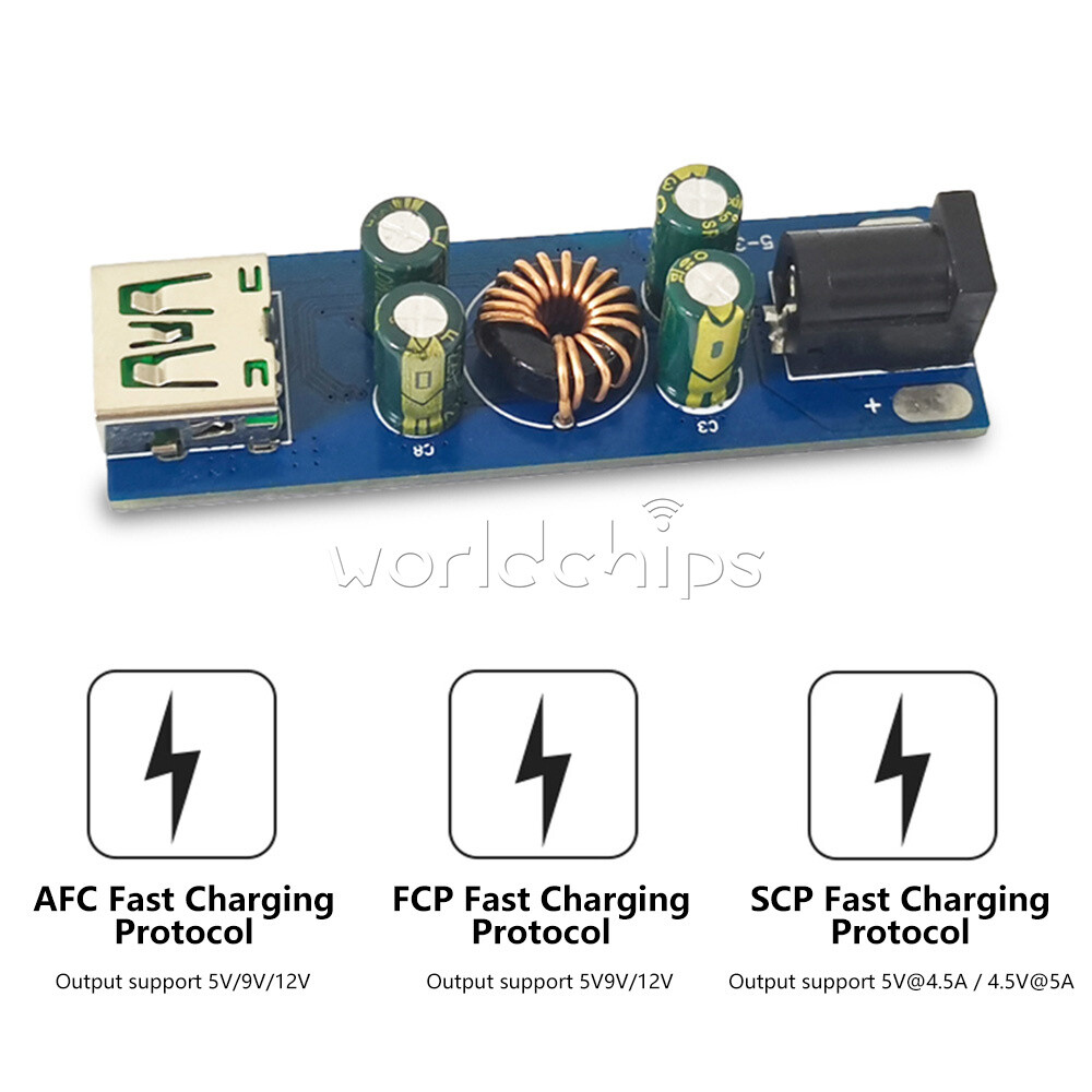 SW3518 Mobile Phone Fast Charging Power Step-down Module DC6-30V USB PD 3.0QC4.0
