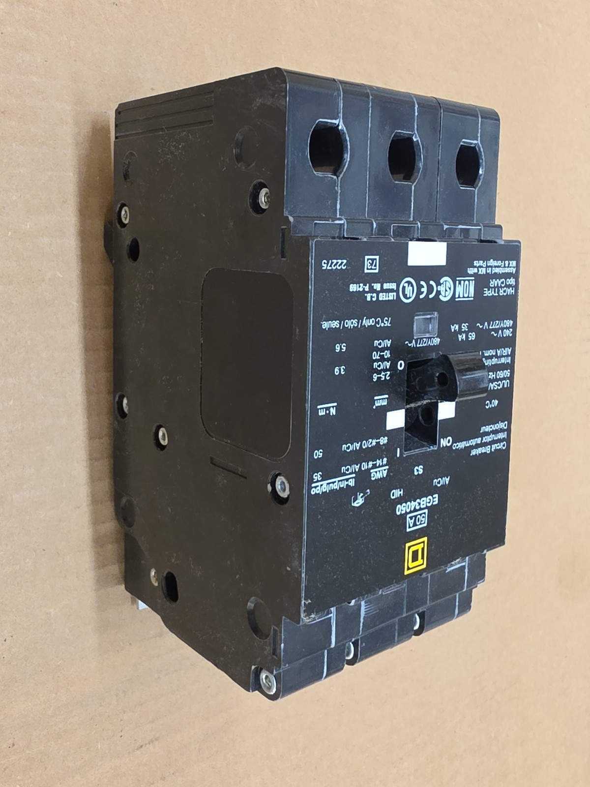 Square D EGB34050 Nob