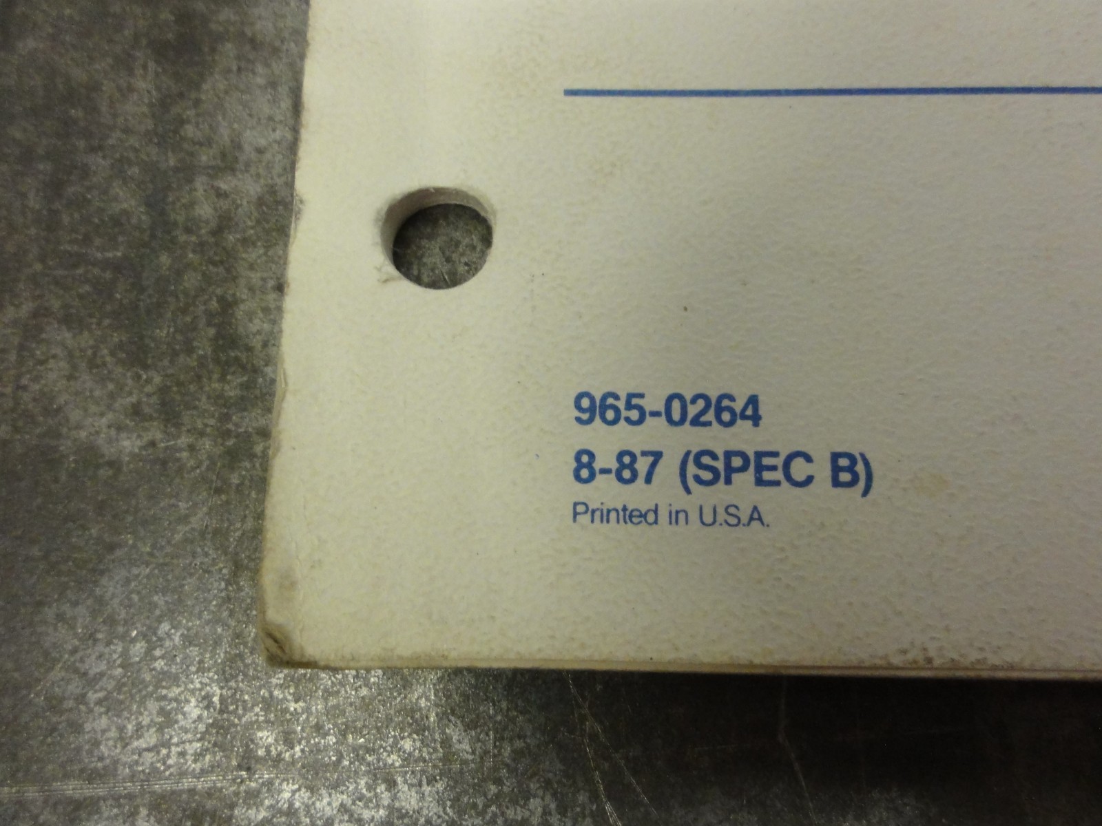 Onan P216 P218 P220 Engine Operators and Service Manual 965-0264 8-87