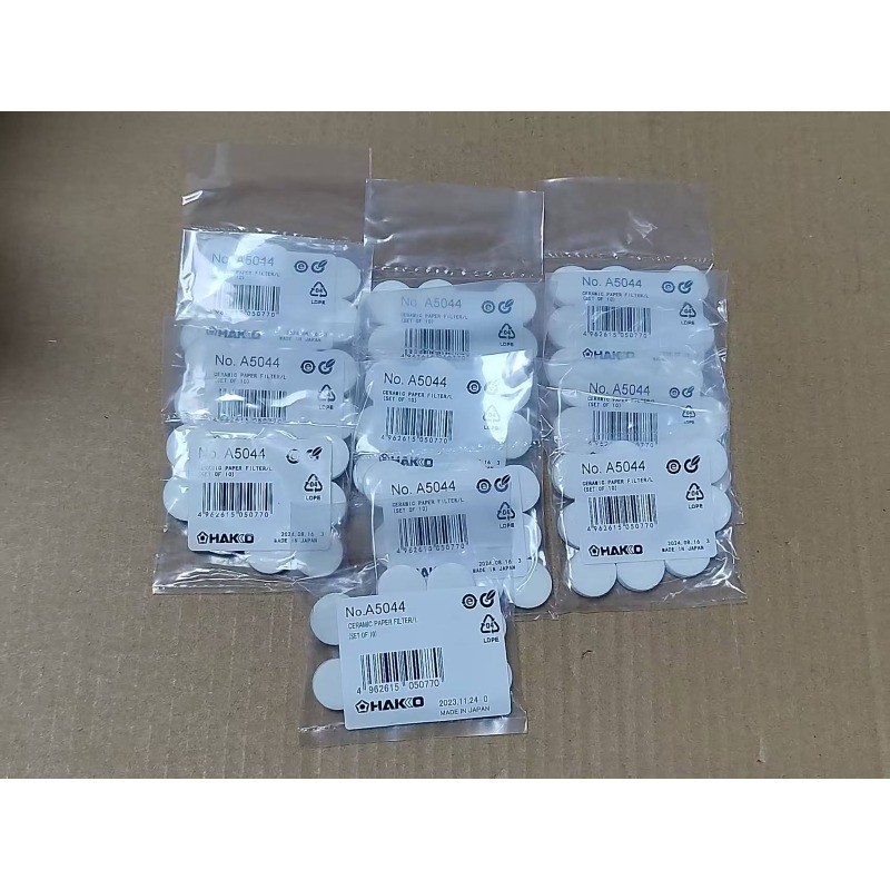 100pcs (10bag) For Hakko A5044 Ceramic Paper Filter instead of A1033