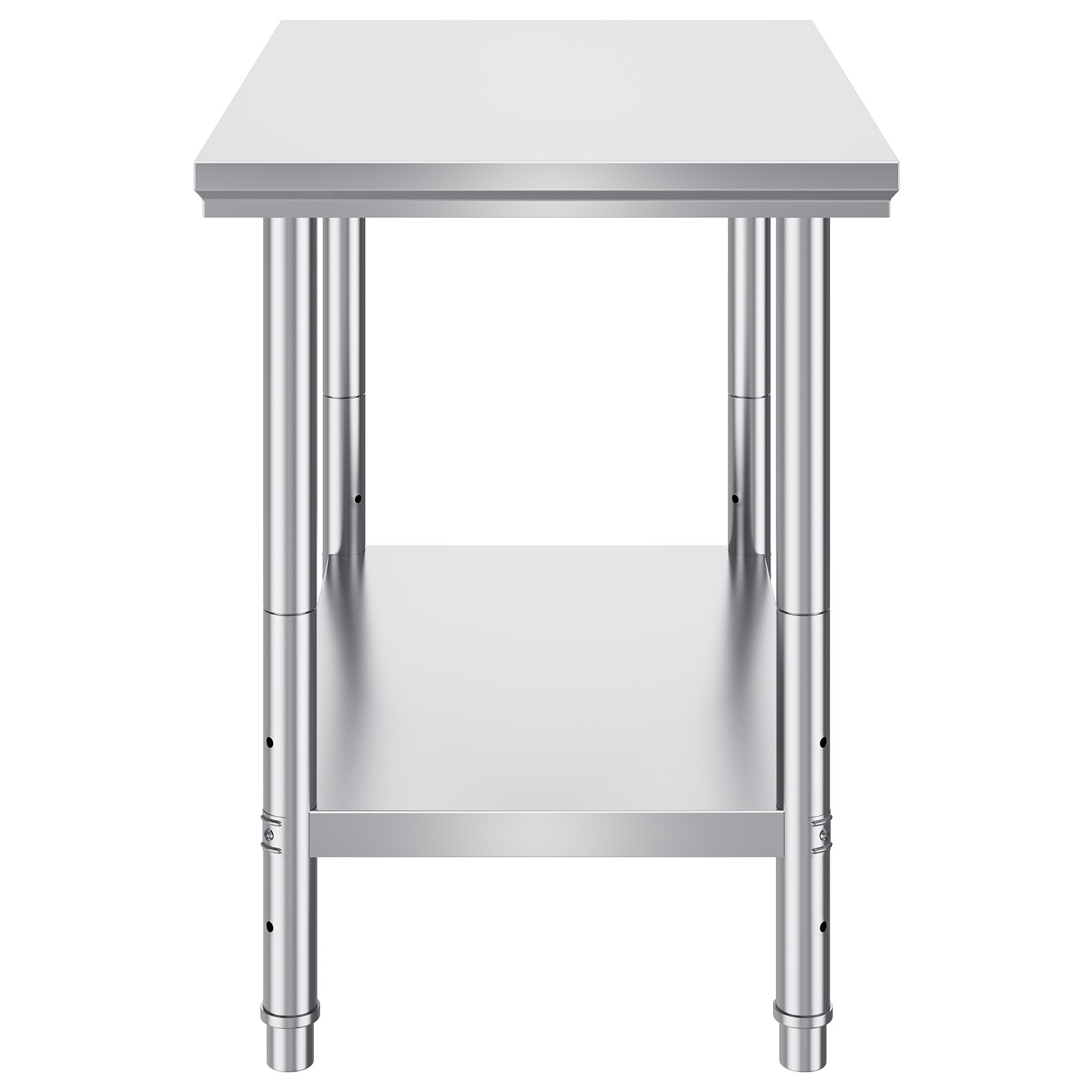 Uimoso Stainless Steel Commercial Prep Table for Kitchen, 90x60x80 cm