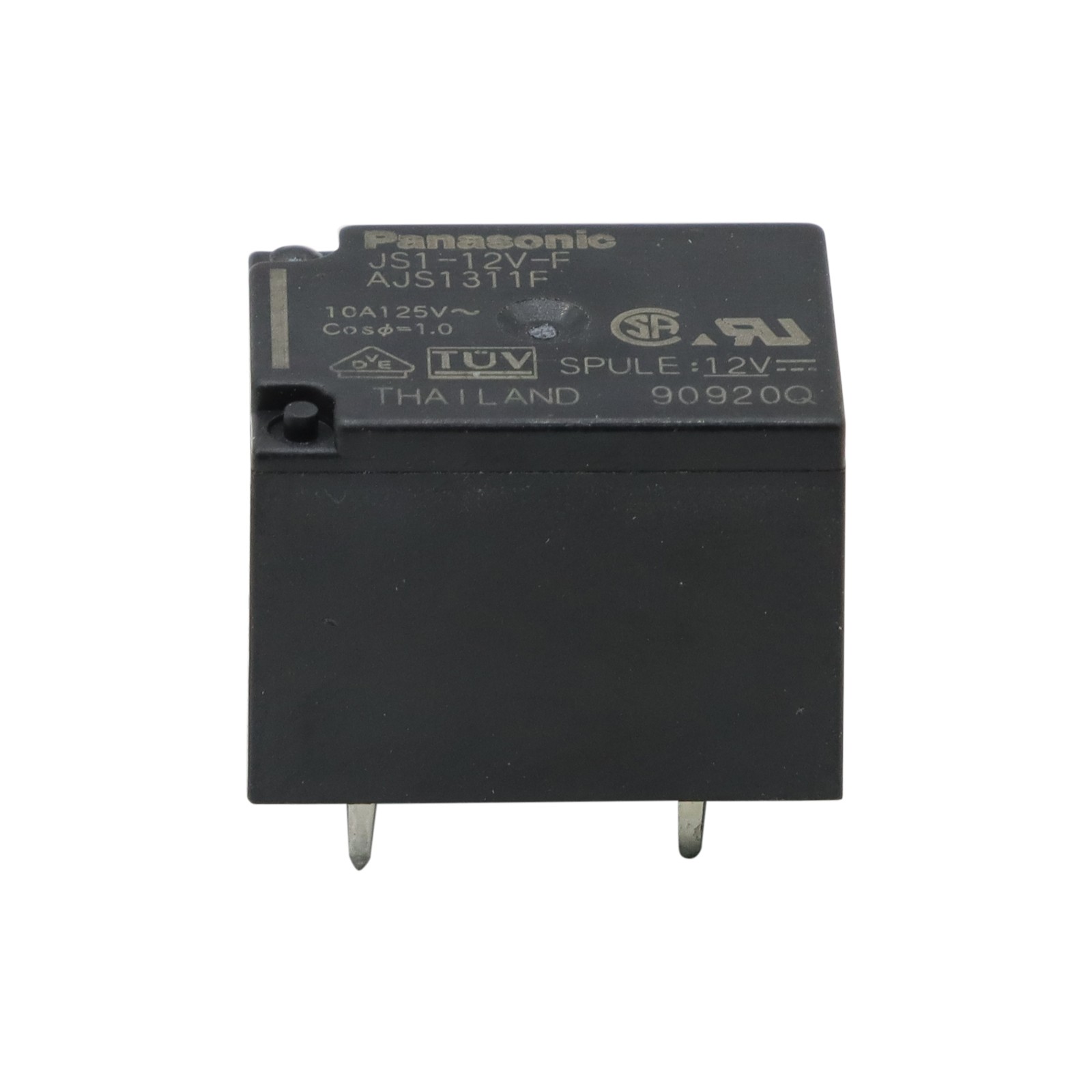 5PCS For PANASONIC JS1 12V F Type JS Relay AJS1311F 12 VDC SPULE 20613Q 10AMP