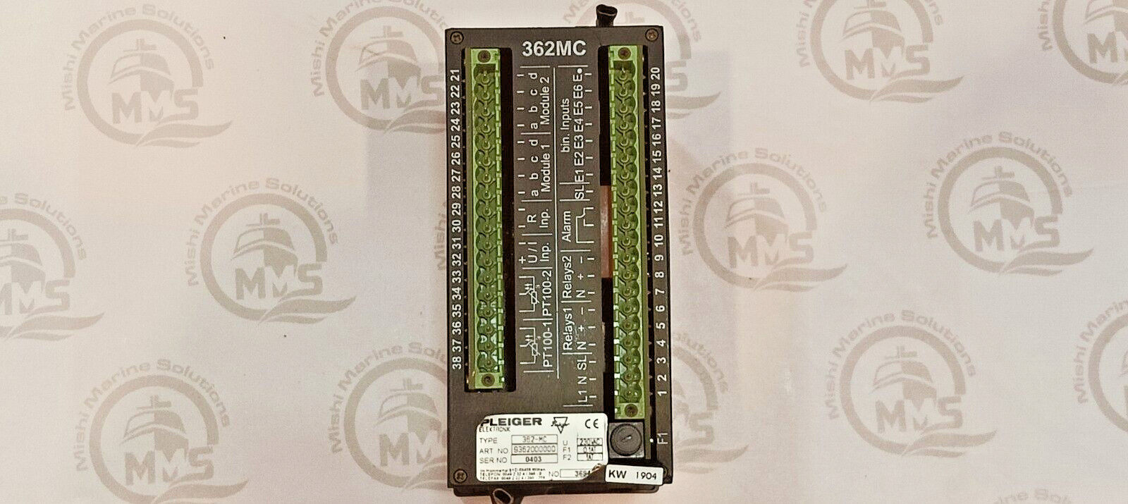 Pleiger 362-MC Universal Controller 230V AC P/N 9362000000 ship spare tested
