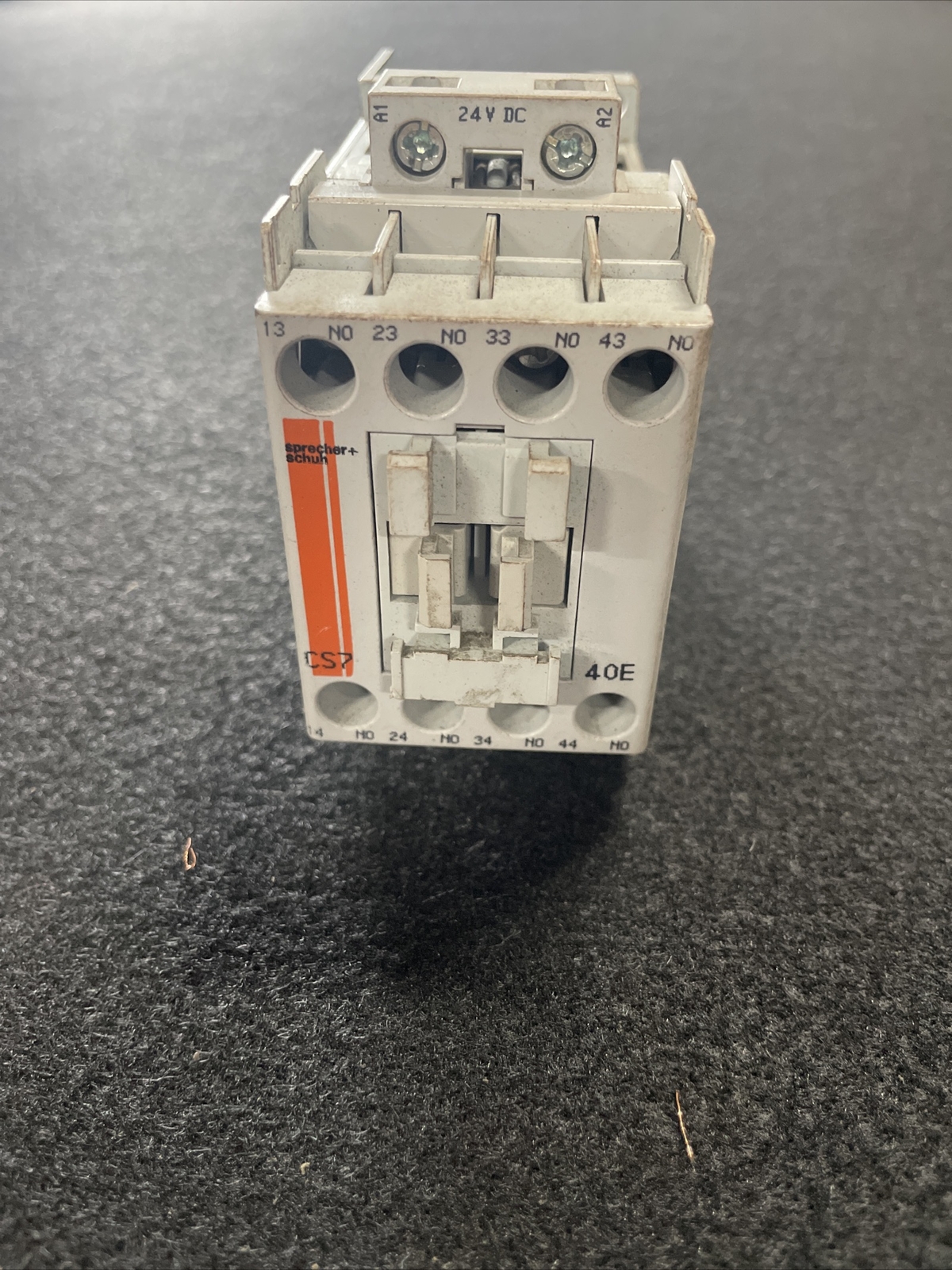 Sprecher + Schuh CS7C-40E 24 VDC Coil Relay CS7C40E CS7 40E CRD7-250 (st331)