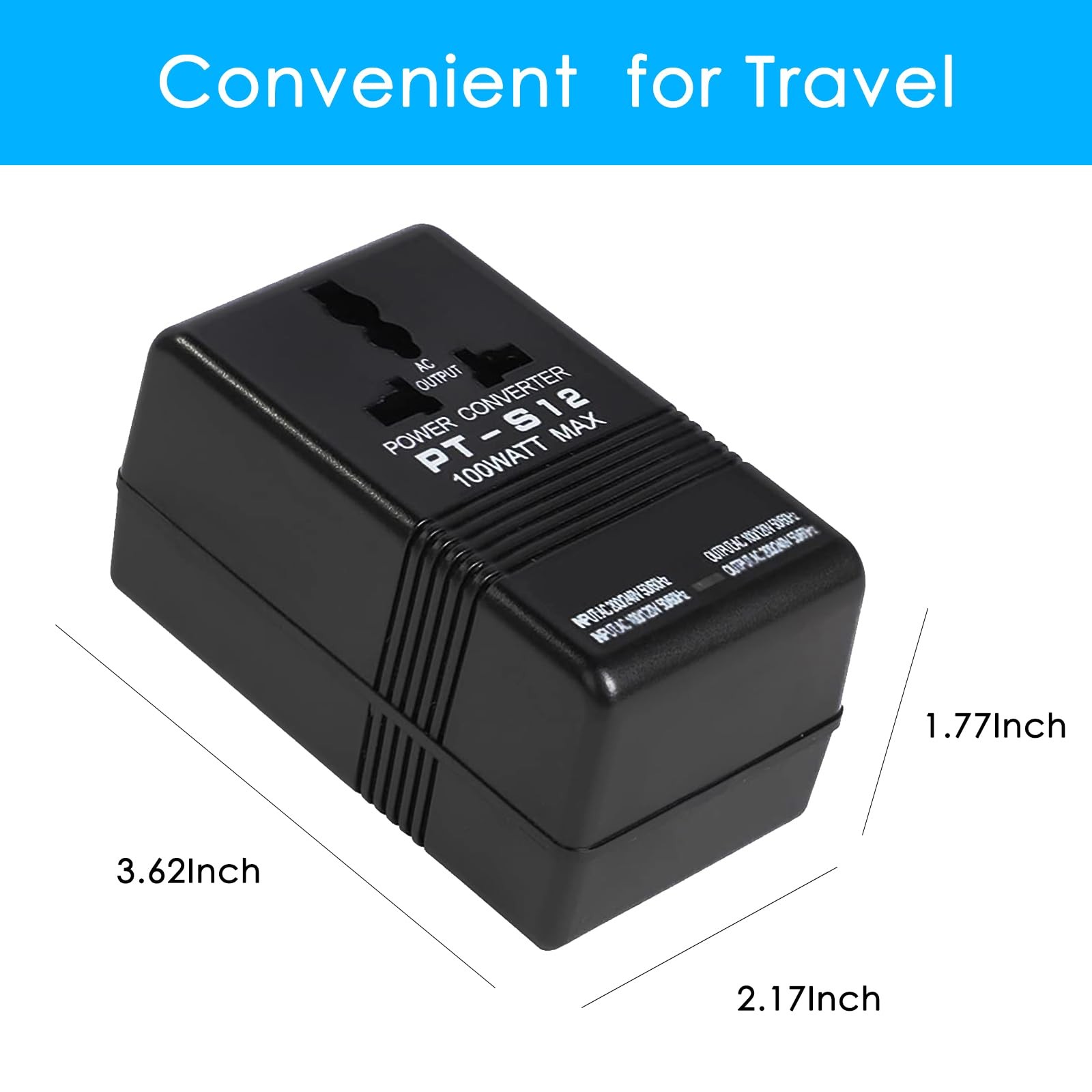 Voltage Converter 110V to 220V Step-Up & Step-Down Power Two-Way Conversion V…