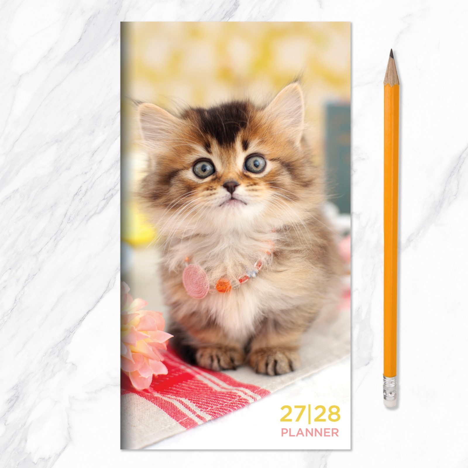 2027-2028 Kitten Small Monthly Pocket Planner