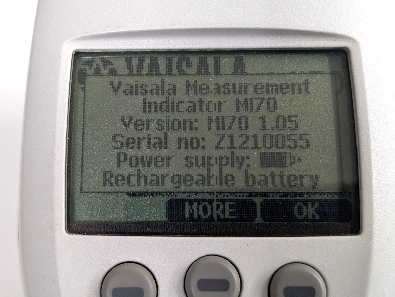 VAISALA HM70 Handy Type Thermo-Hygrometer Indicator with case MI70 HMP75