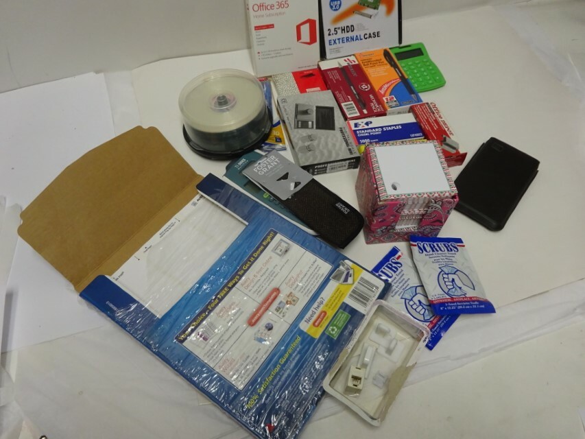 Office supplies Mixed items wholesales Pen, Staples, Calculators, More 50 piece