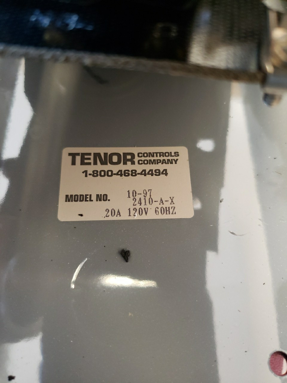 NEW Zenith Controls 2400 20A 120V 24hr 2410-A-X Programable Timer (S1-C81)