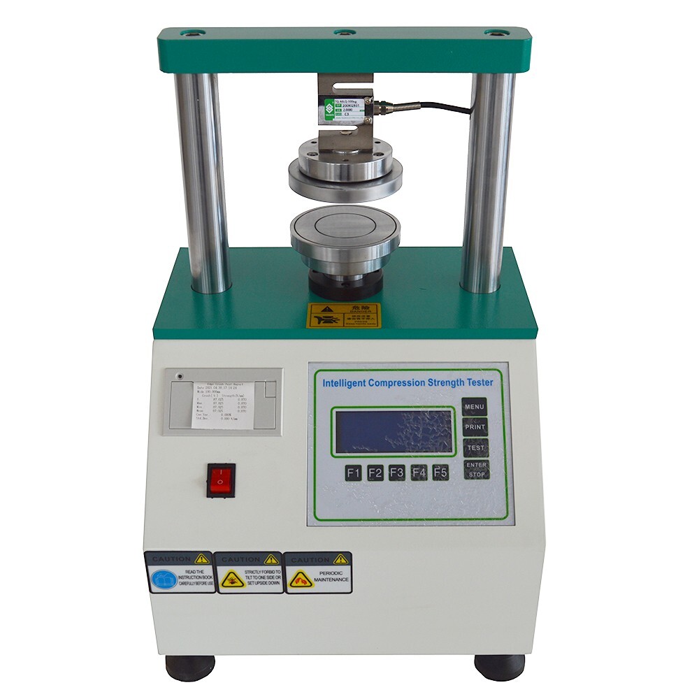 110V 200W Paper Breaking Strength Compression Tester Electronic Compression Test