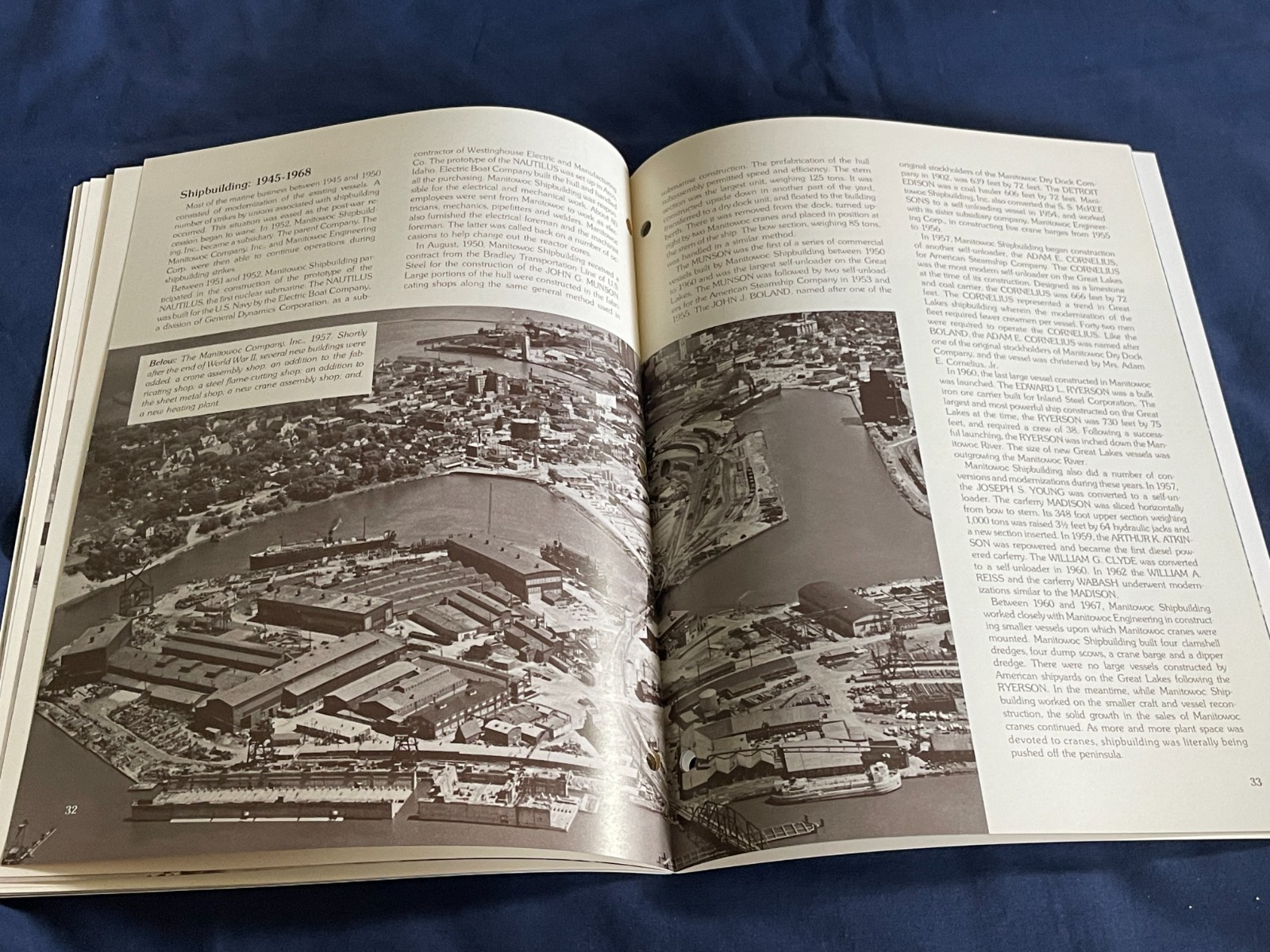 The Manitowoc Company 75 Years Booklet Brochure Dealer Sales Pamphlet