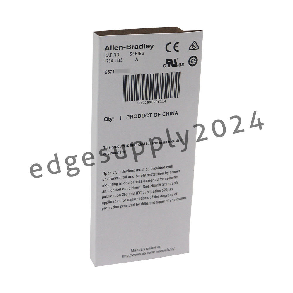 New Factory Sealed Allen-Bradley 1734-TBS POINT I/O Module Terminal Base