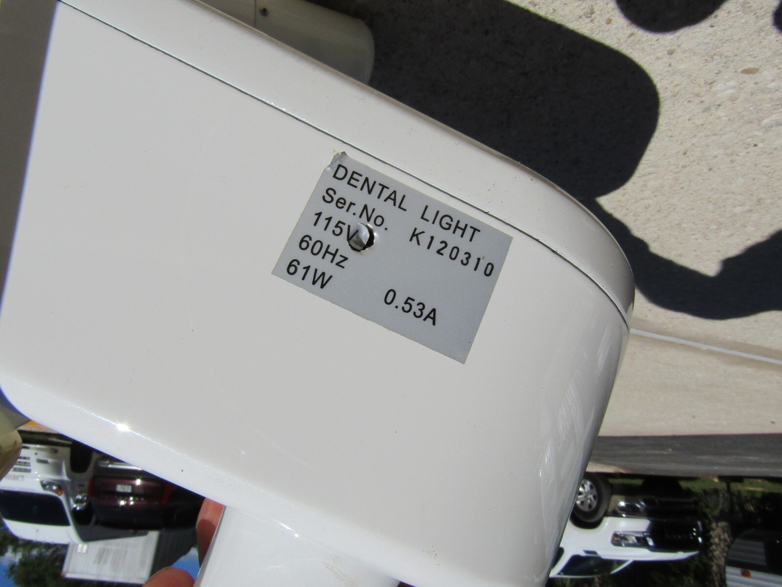 Lucent Dental Operatory Light 115V 60 Hz 61W AS-IS For Parts or Repair