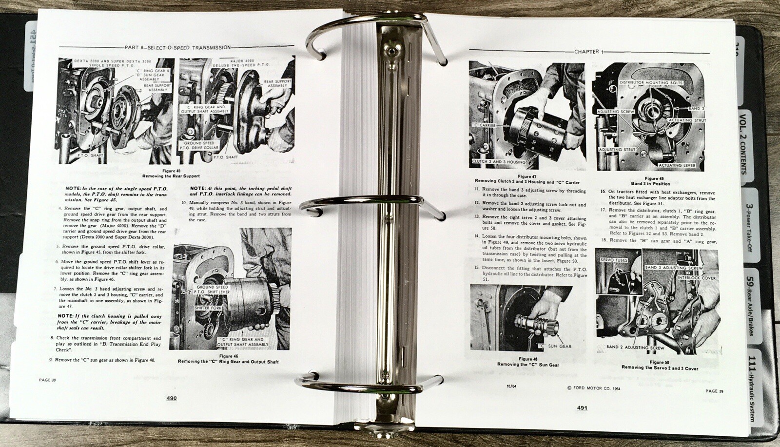 Ford 2000 3000 4000 5000 7000 Series Tractor Service Repair Manual Shop Book Ovh