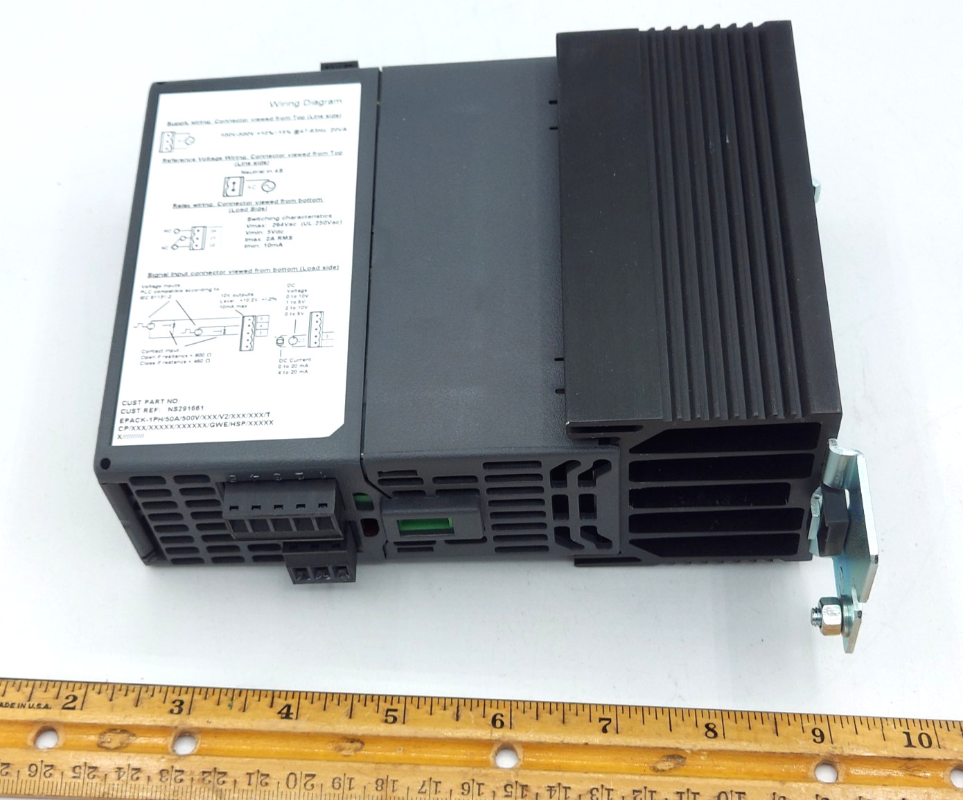 EUROTHERM EPACK-1PH /50A/500V/XXX/V2 POWER CONTROLLER Schneider *NEW AND SEALED*