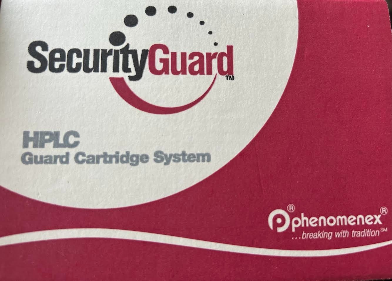 Phenomenex KJ0-4282 Guard column -SecurityGuard Guard Cartridge Kit