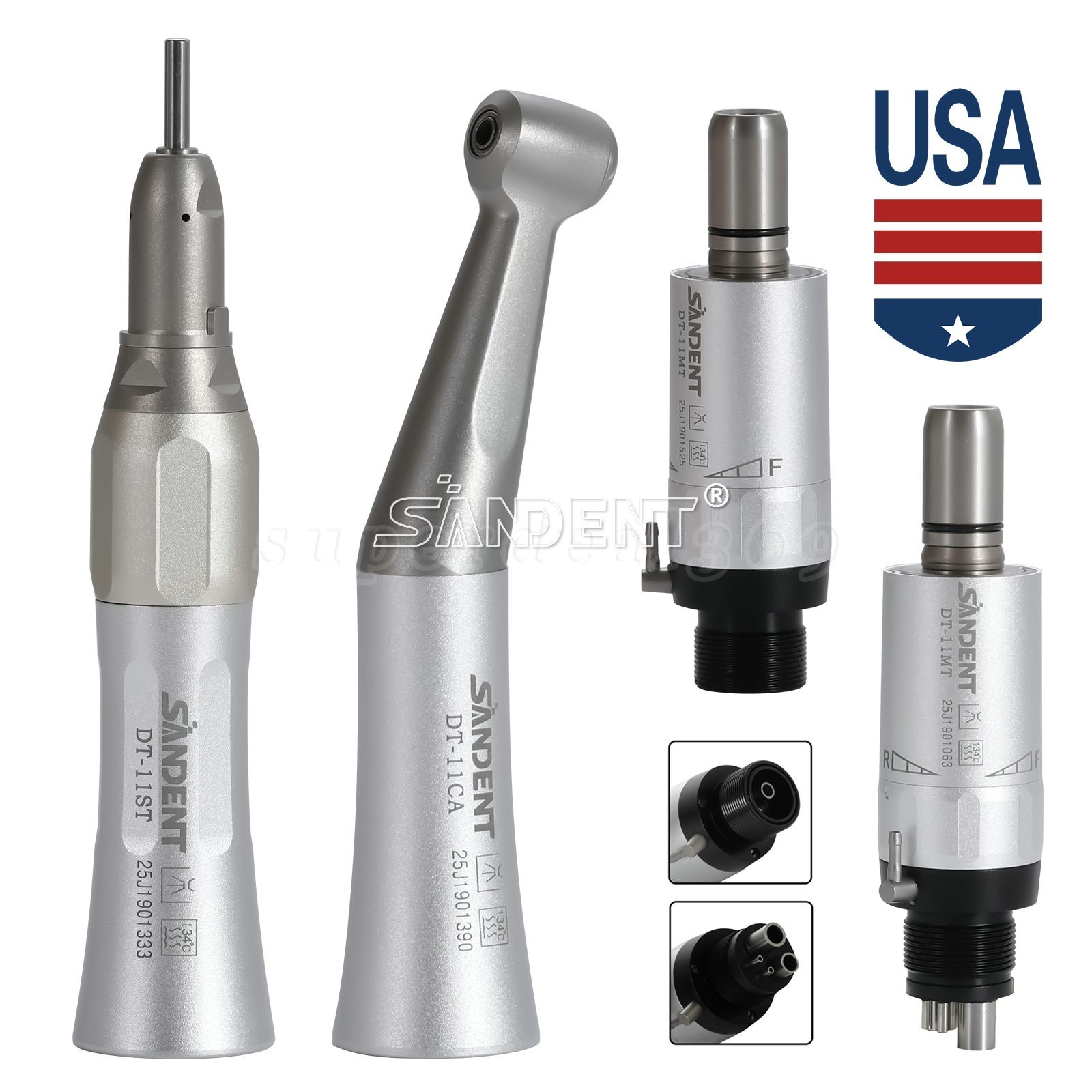 NSK Pana Max Style Dental High/Low Speed Handpiece Kit Air Turbine 4Hole 3Colors