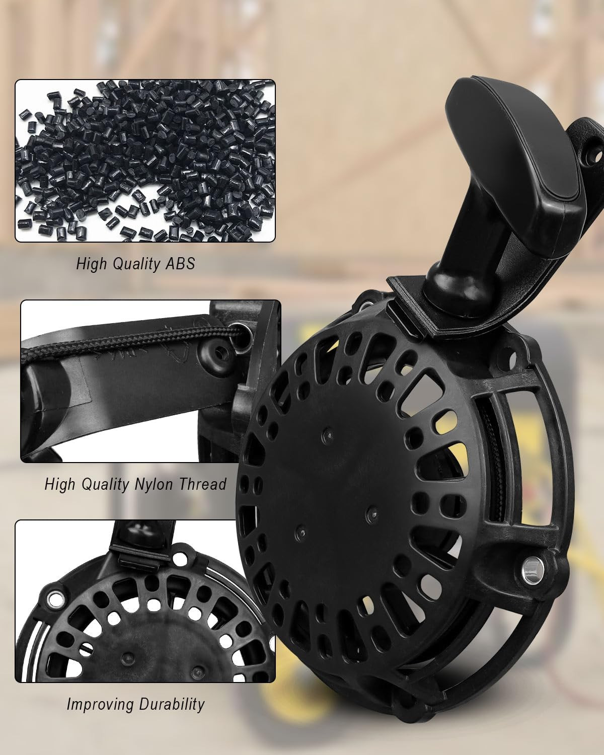 Recoil Starter Assembly Fit for Champion 2500W Inverter Generator, Pull Start Re