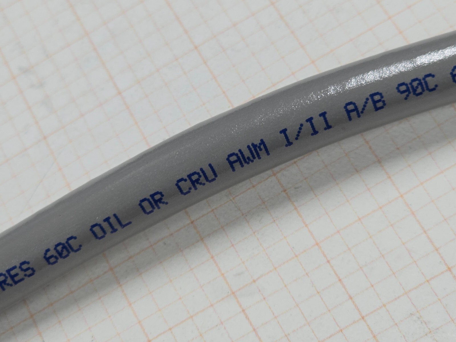 Alpha Wire 80152 14/5C EcoFlex PUR mPPE/PUR Shielded Hi-Flex Control Cable /5ft