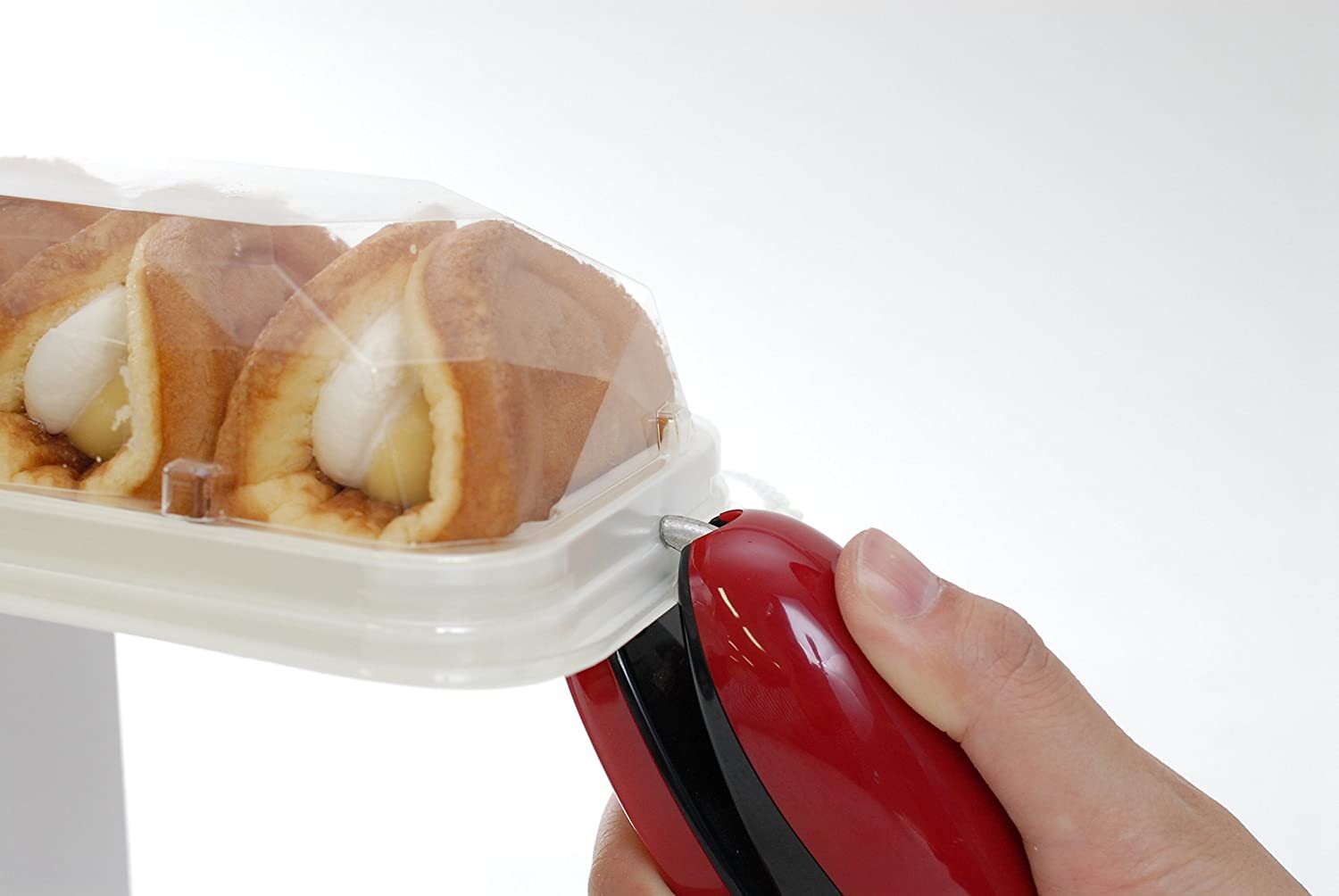Asahi QP-01 Ultrasonic Point Sealer QUPPA Plastic Container Stapler AC100-240V