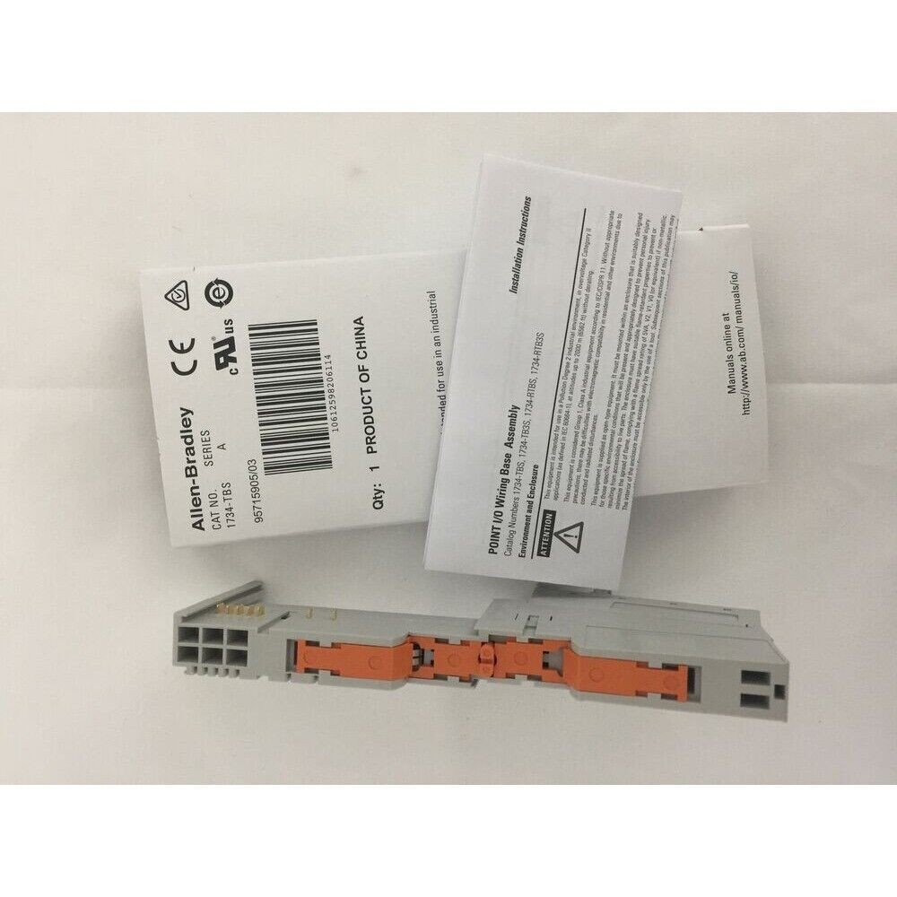 – 1 PCS Sealed AB1734-TBS POINT I/O Module Terminal Base 1734TBS US Free Tax