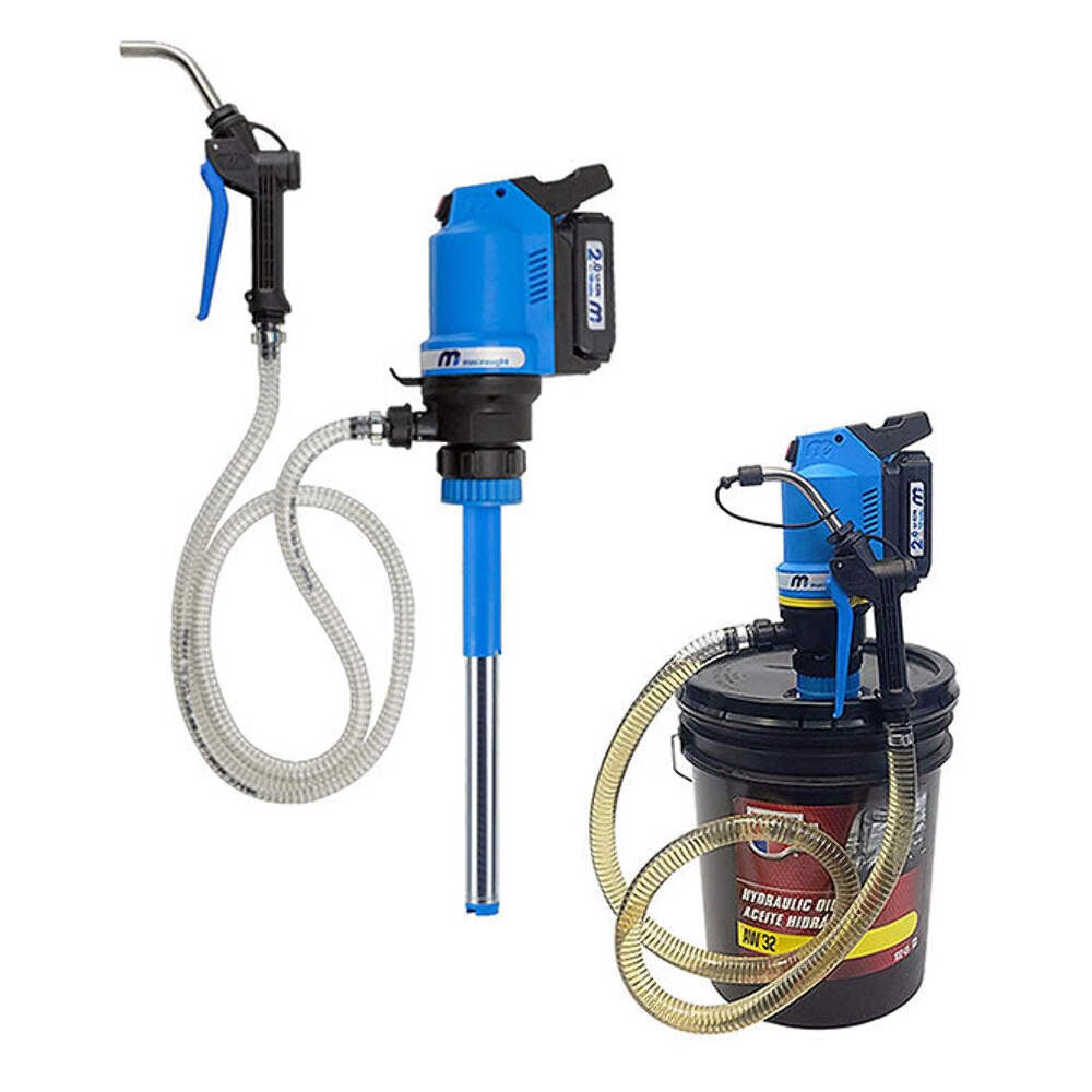 Macnaught Battery Operated BOP20 – 5 Gallon Universal Oil Pump Kit -BP20S-UNU