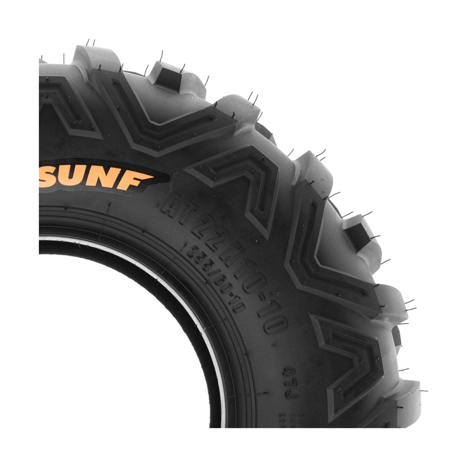 Set of 2 SunF Power.II 18×9.5-8 Lawn Tractor Tires, 6 Ply, Tubeless A051