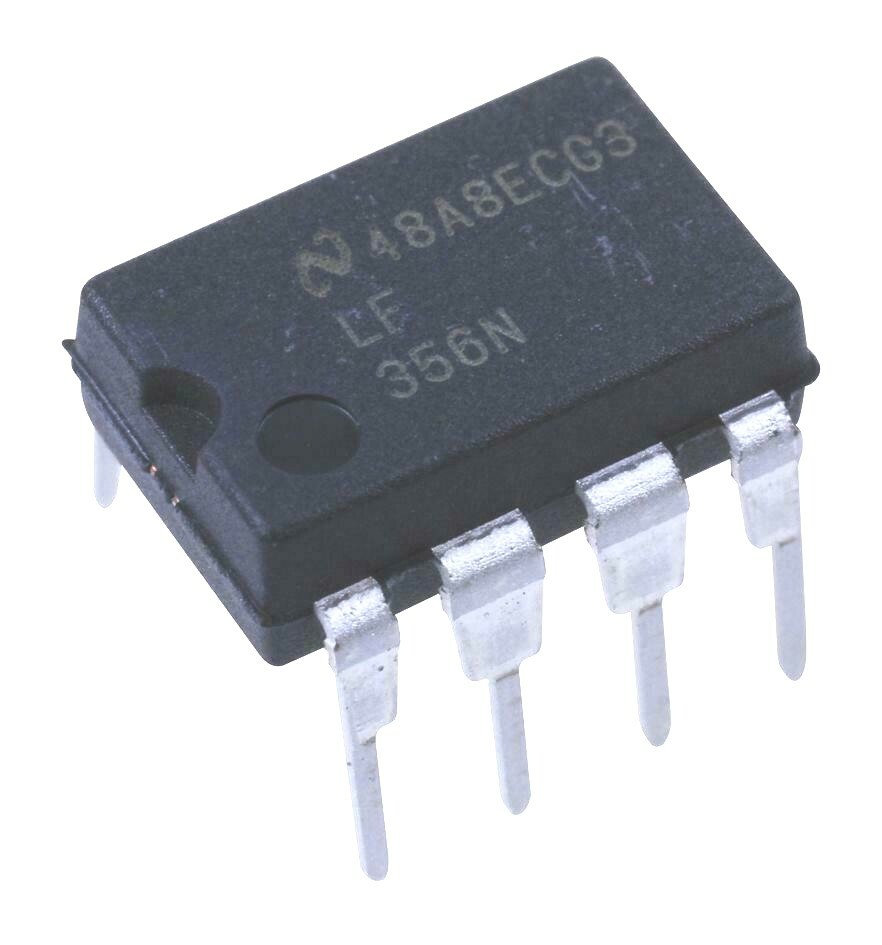 5PCS National Semiconductor LF356N LF356 Wide Bandwidth JFET Input Op-Amp IC New