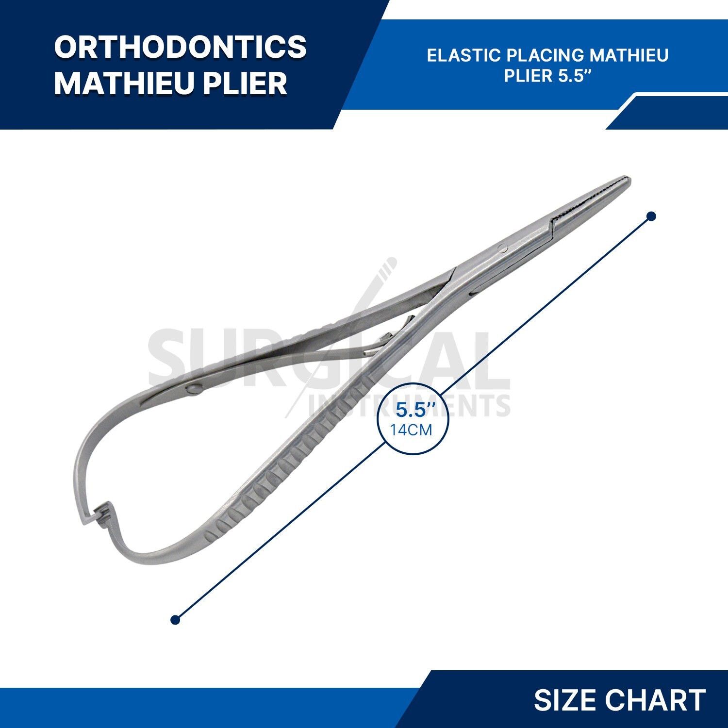 3 Pcs Mathieu Pliers 5.5″ Orthodontic Surgical Dental Instruments German Grade