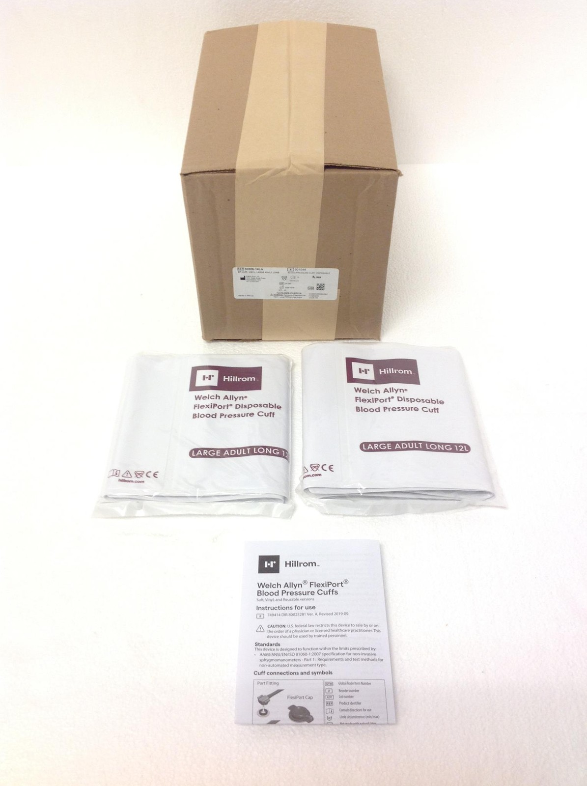 NEW 20x Welch Allyn Blood Pressure Cuff Vinyl LARGE Adult 32-43cm FREE SHIPPING