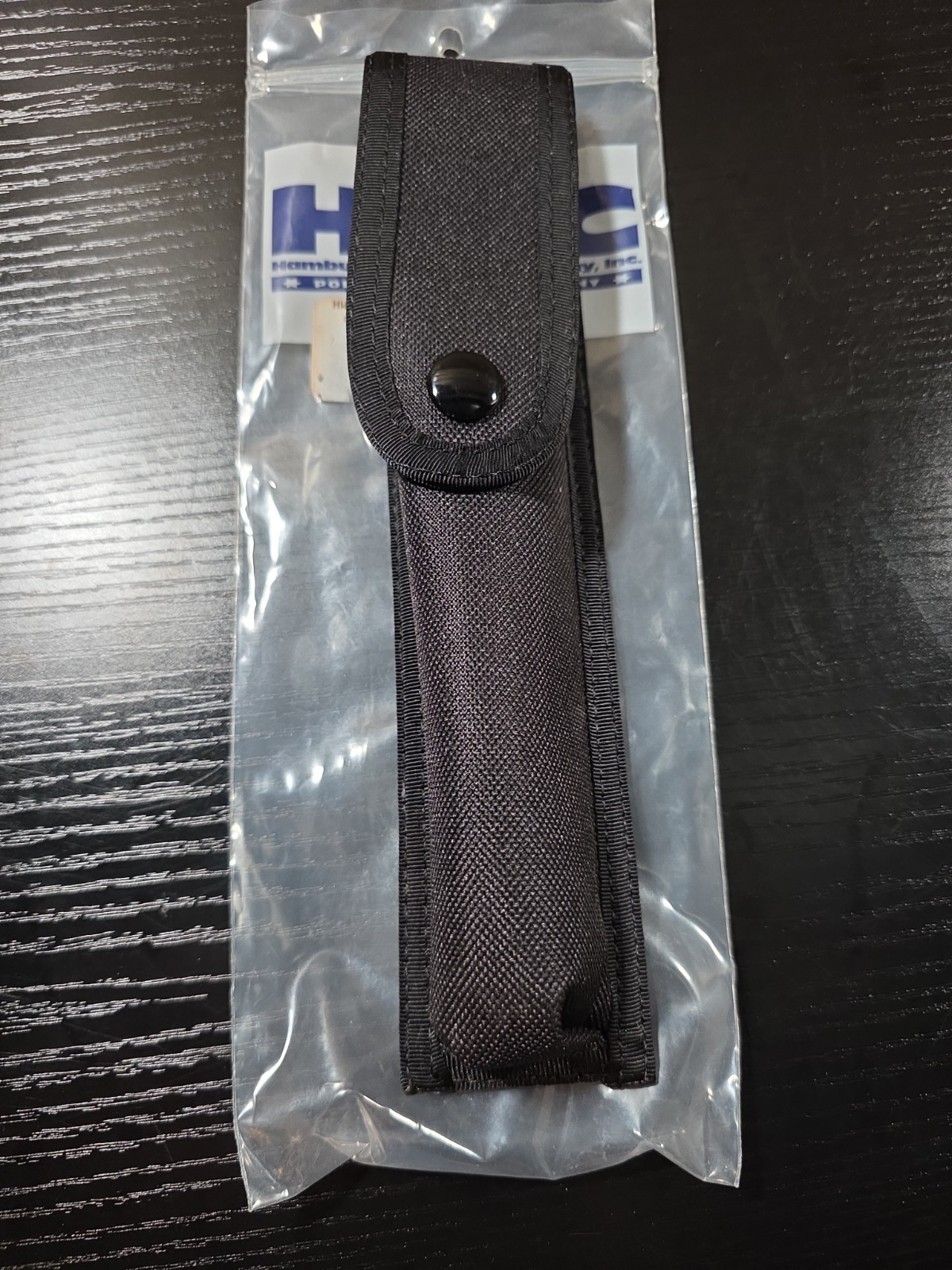 HWC Nylon Flashlight Holder Streamlight Stinger Duty Belt Police Black NEW NOS