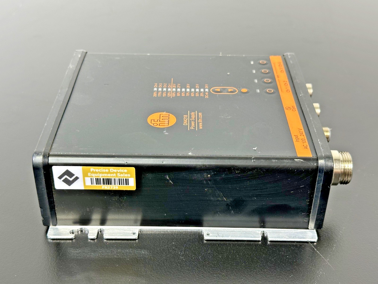 IFM DN4218 24VDC 12A 300W Industrial Power Supply IO-Link IP67 Used Untested