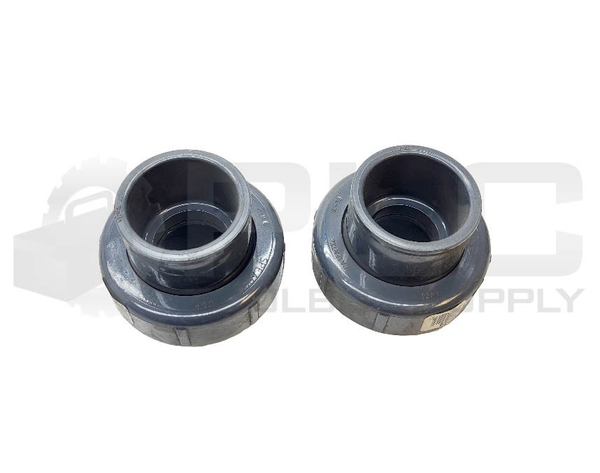 LOT OF 2 NEW SPEARS 8057-015 UNION SOCKET 1-1/2″ PVC