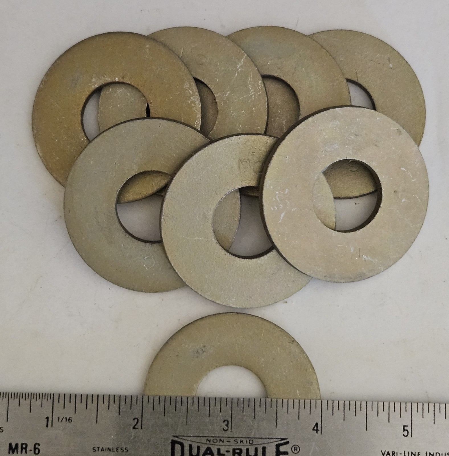 3/4″ Large Area Washer 2″ OD x 13/16″ ID x .125″ Thick Bag of 8 Ea.