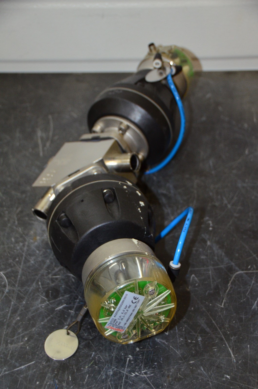 Gemu 687 2 Way Diverter Valve 1″ BW X BW X BW w/ 4222 Position Indicator