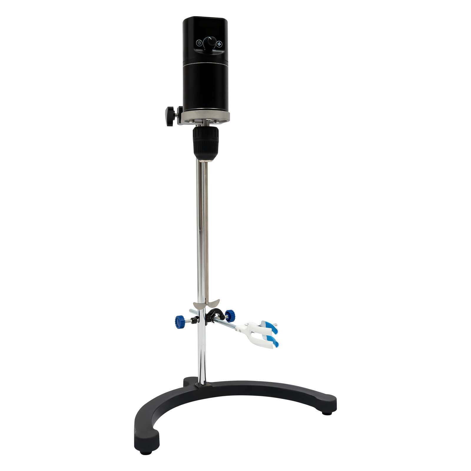 120W Adjustable Electric Overhead Stirrer Max 40L Digital Lab Mixer Time & Speed
