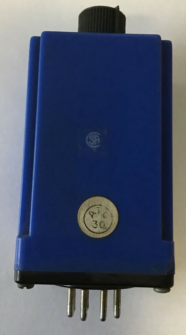 ATC 319 TIME DELAY RELAY 319B01601C 5 AMP 120/240VAC 0-30MIN