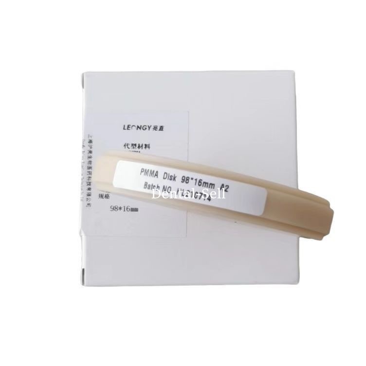 PMMA Blocks Disc Multilayer Dental Resin Round Material A1/A2/A3 Shade 98mmx16mm