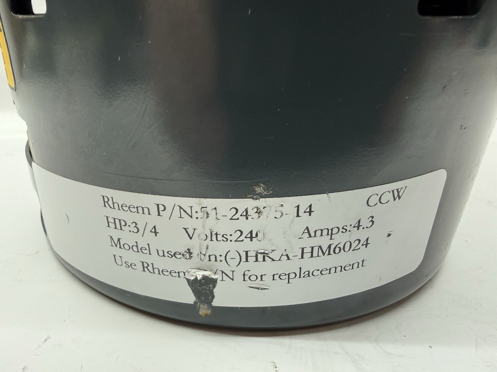 GE Genteq ECM 5SME39SL0615 3/4HP Blower Motor 51-24375-14 CCW DG02 51-24375-00