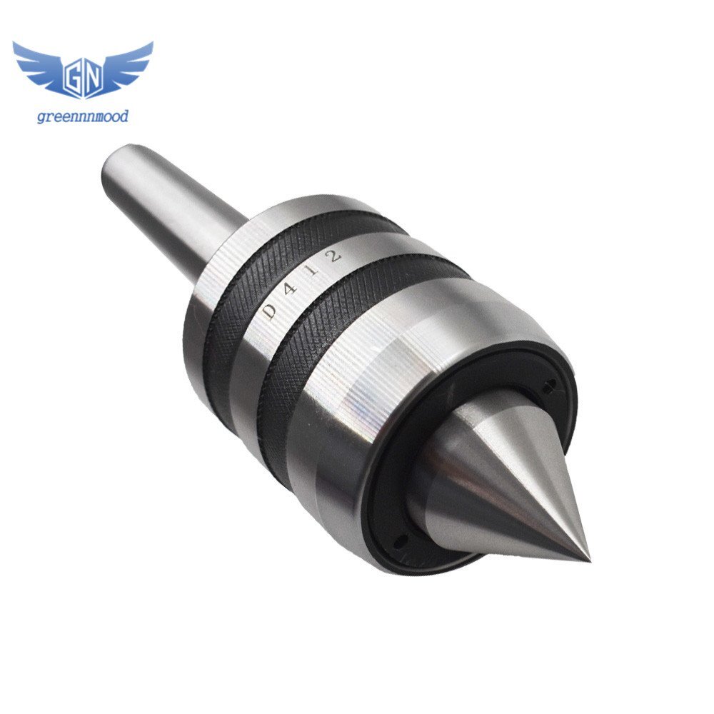 1Pc MT2 Live Center Morse Taper Triple Bearing Spindle Lathe Milling CNC Chuck