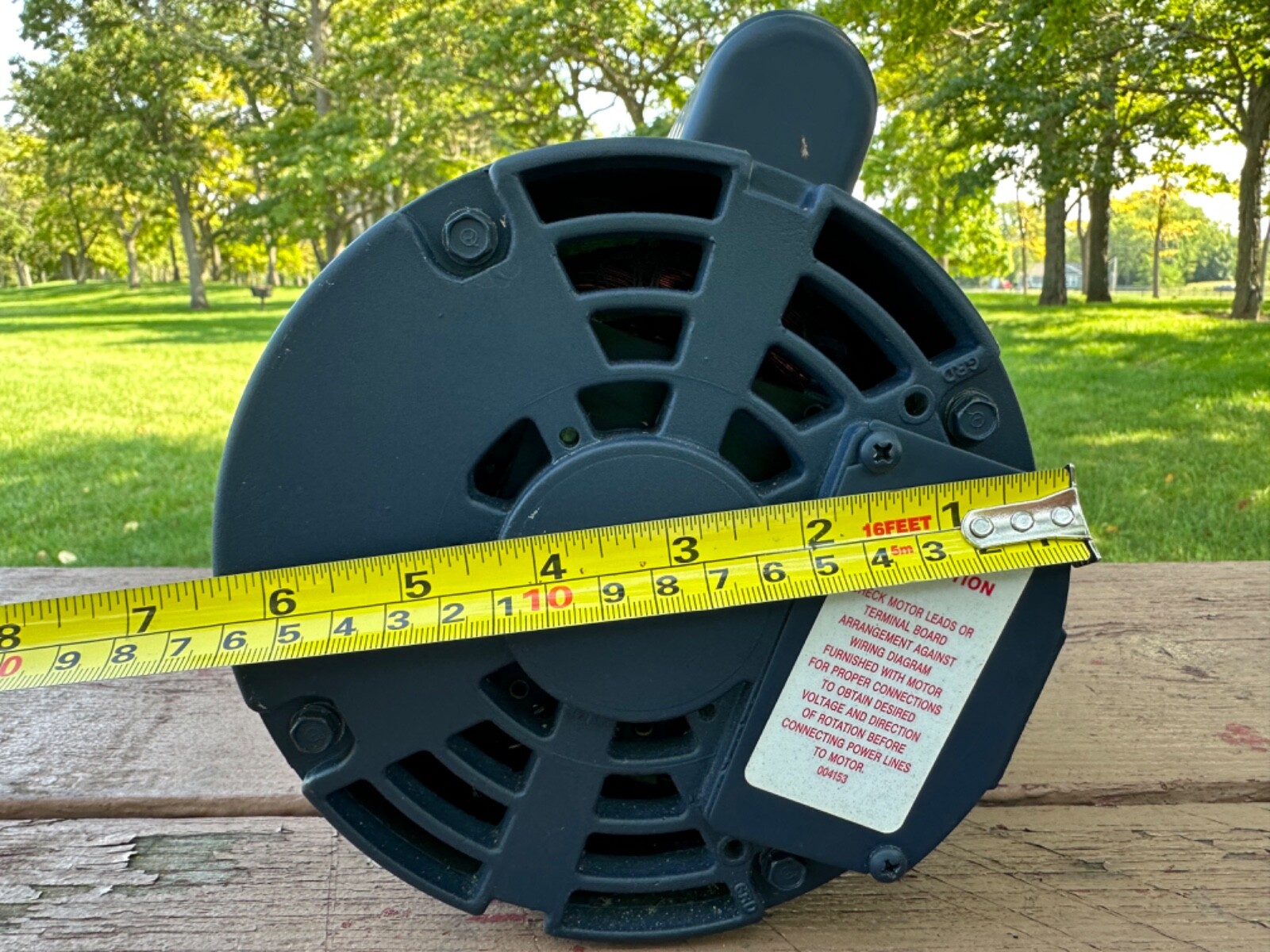 Leeson 110394.00 Electric Motor 1/3HP 1425RPM 110/230V Model C6C14DB5D