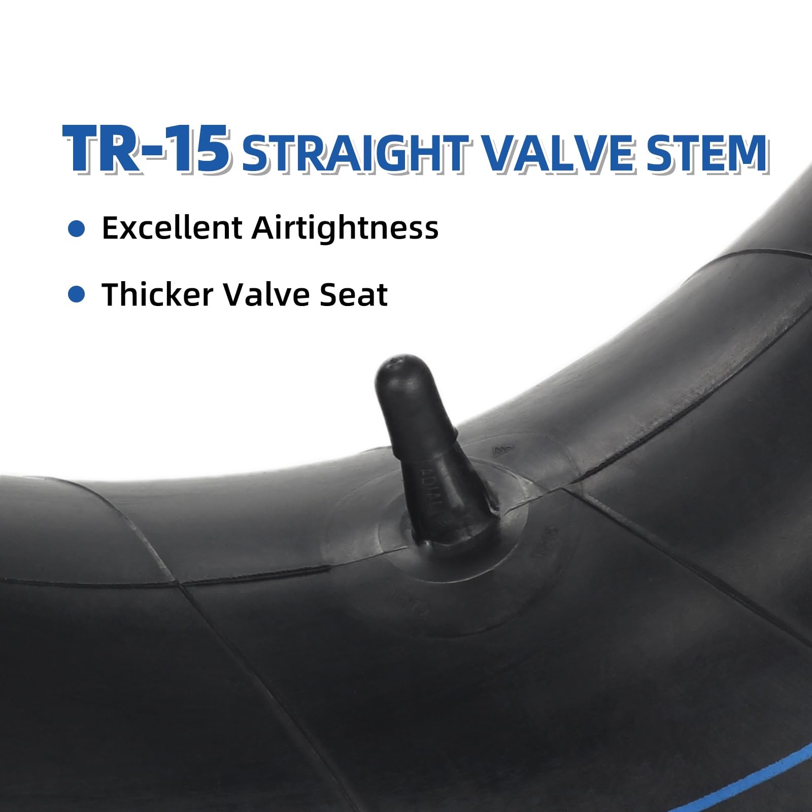 GICOOL 5.00/5.50/5.90/6.00-16 Butyl Inner Tubes, 5.00/5.50/5.90/6.00-16,TR15