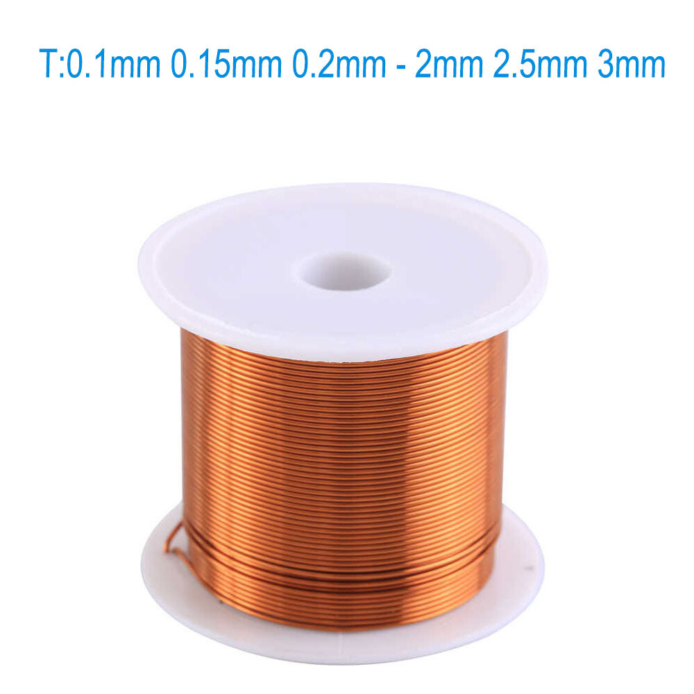 Insulated Copper Wire Enameled Wire Copper Wire 0.1mm 0.15mm 0.2mm-2mm 2.5mm 3mm