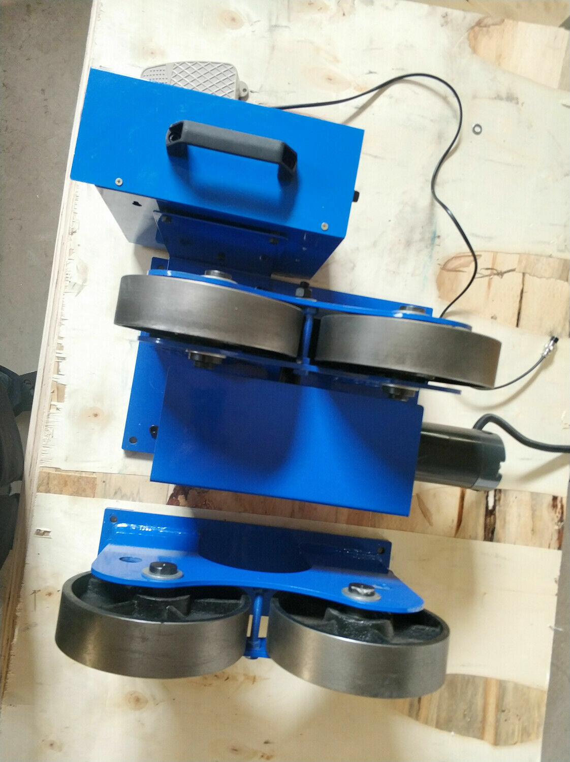 110V Turning Roll Linkage Roller,2200LB,50-600mm Welding Turning Roll Positioner