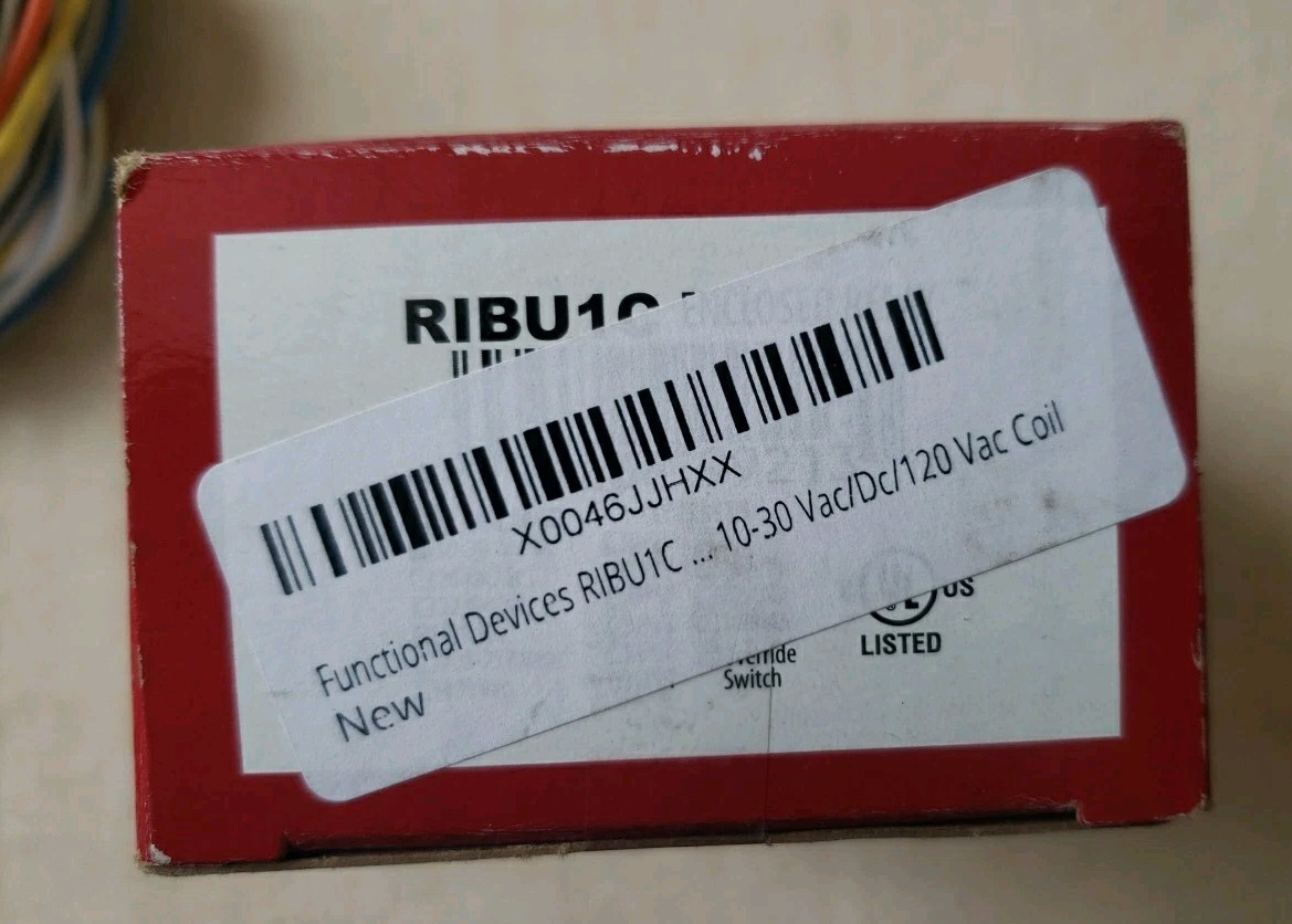 Functional Devices RIBU1C RIB 10A SPDT 10-30 VAC/DC/120 VAC Enclosed Relay