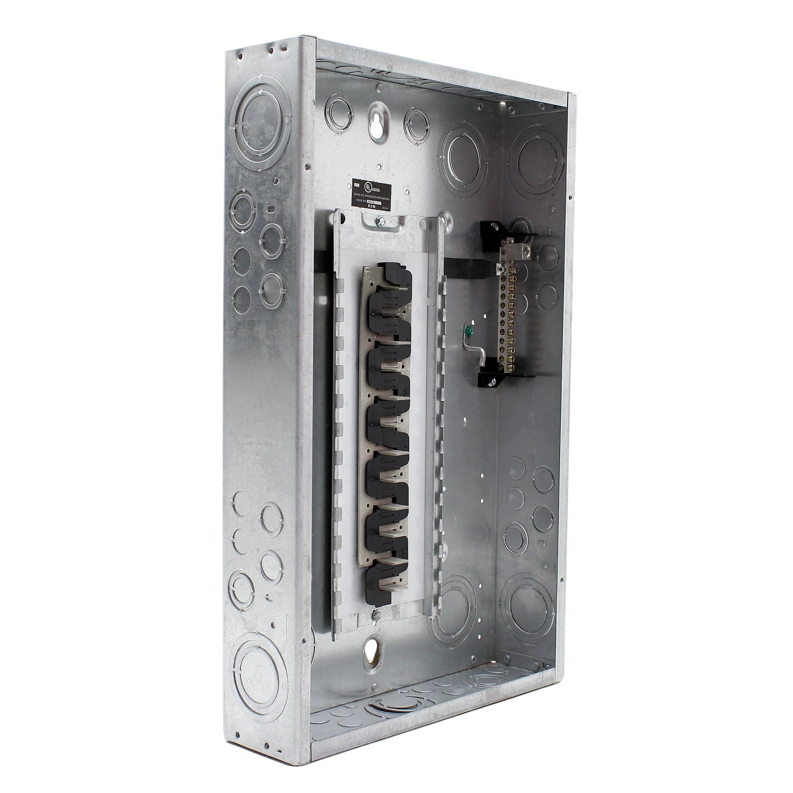 Eaton BR2020B100 Corroded Cutler-Hammer BR 20-Space Breaker Panel missing -100A