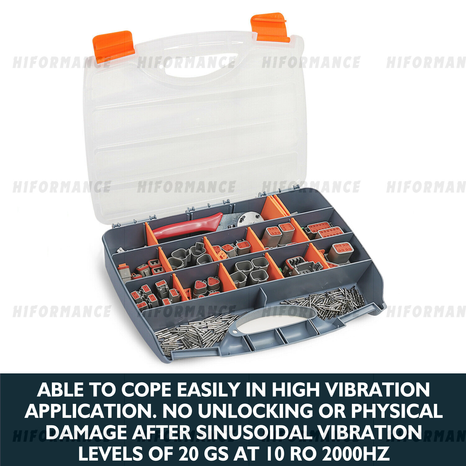 NEW 1750PCS Deutsch DT Connector Plug Kit With Deutsch Crimp Tool Auto Marine