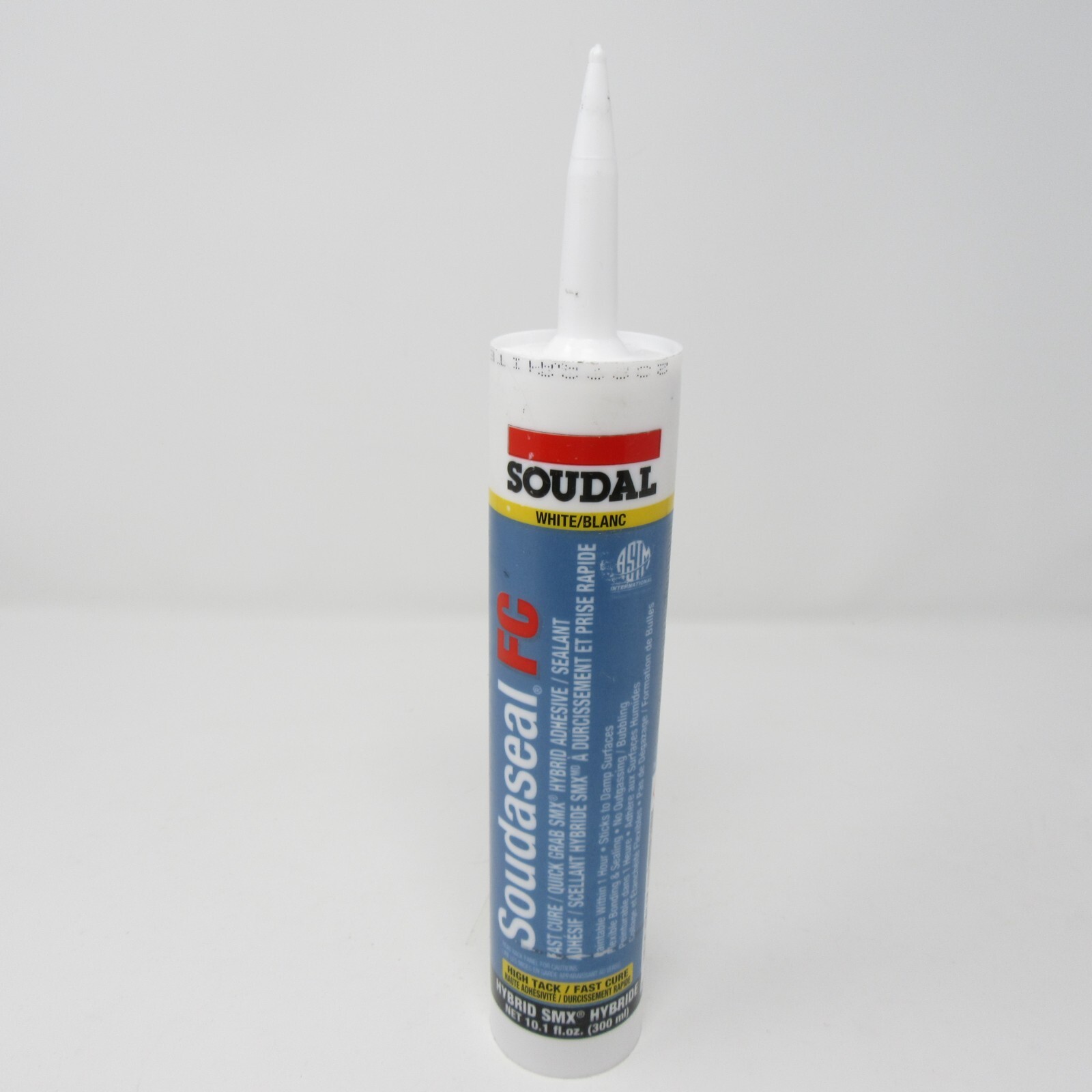 Soudal Soudaseal FC WHITE SMX Hybrid Adhesive/Sealant Fast Cure 10.1 oz