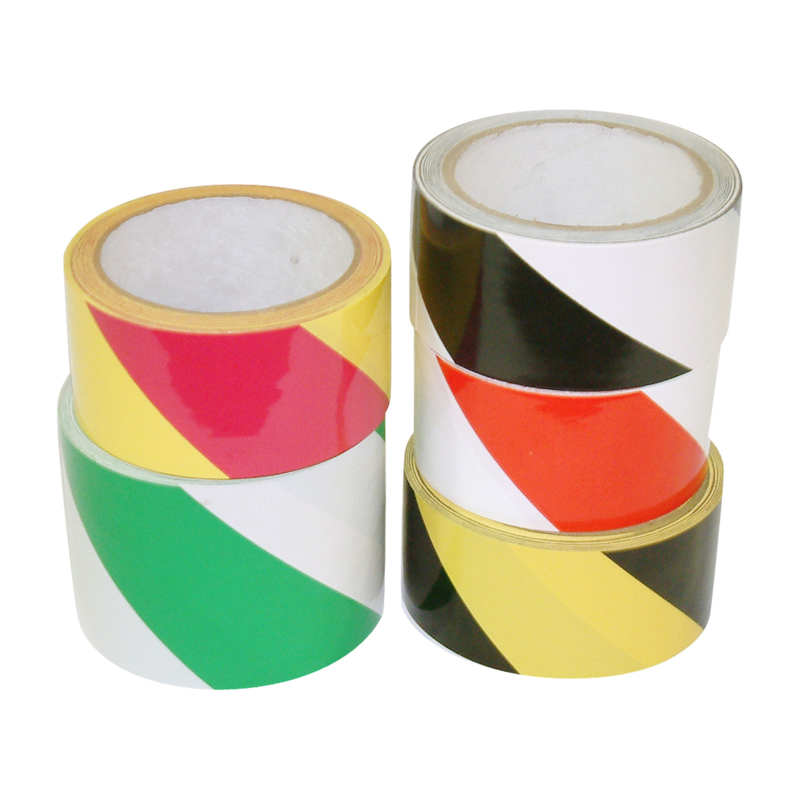 JVCC Hazard Warning Tape (HZ-8): 2 in. x 36 yds. (Red/White stripes)
