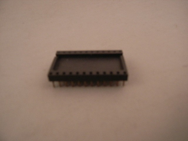 C9324-02 TI Dip Sockets Lo-profile 24 Pins Mylar Wafer (QTY 15